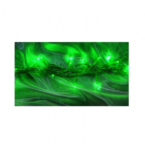 4690601042736 Гирлянда ILD100C-GG 100LED зел. 5м провод зел. Shlights 