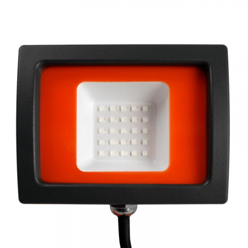 5010499 Прожектор светодиодный PFL-SC Red 20Вт IP65 190-260В ДО закален. стекло JazzWay  фото 2