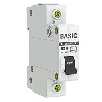 SL29-1-63-bas Выключатель нагрузки 1п 63А ВН-29 Basic EKF 