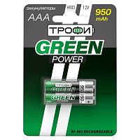 C0032097 Аккумулятор AAA/HR03 950мА.ч HR03-2BL (блист.2шт) Трофи 
