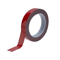09-6020 Скотч двухсторонний 20ммх5м красн. на сер. основе Rexant 