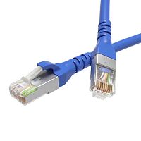RN5EFU4570BL Патч-корд кат.5E F/UTP экранир. 4х2 LSZH 7м син. DKC 
