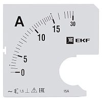 s-a961-15 Шкала сменная для A961 15/5А-1.5 PROxima EKF 