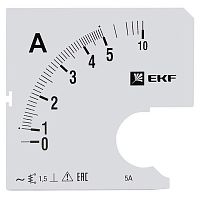 s-a961-5 Шкала сменная для A961 5/5А-1.5 PROxima EKF 