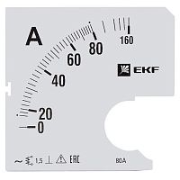 s-a961-80 Шкала сменная для A961 80/5А-1.5 PROxima EKF 