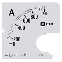 s-a961-800 Шкала сменная для A961 800/5А-1.5 PROxima EKF 