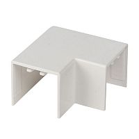 abw-25-25x4 Поворот на 90град. 25х25 бел. Plast PROxima (уп.4шт) EKF 