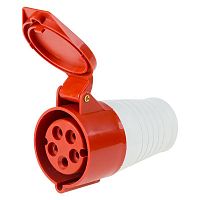 11-8920 Розетка 215 переносная 3Р+РЕ+N 16А 380В IP44 Rexant 