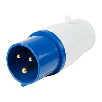 11-8900 Вилка переносная 013 2P+PE 16А 220В IP44 Rexant 