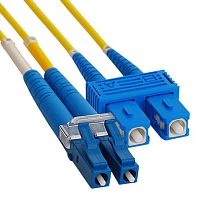 50-2409 Патч-корд оптический переходной (SM) 9/125 (OS2) LC/UPC-SC/UPC (Duplex) LSZH 1м Rexant 