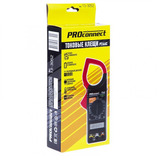 13-3052 Клещи токовые P266C PROCONNECT  фото 5