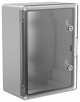 MKP92-N-403017-65 Корпус ЩМПп 400х300х170 IP65 УХЛ1 прозр. дверь пластик. IEK 