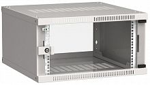 LWE3-06U66-GF Шкаф LINEA WE 6U 600x600мм дверь стекло сер. ITK 