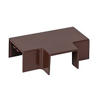 tchd-25-16x4 Угол T-образный 25х16 под темн. дерево Plast PROxima (уп.4шт) EKF 