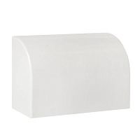 ecw-100-40x2 Заглушка 100х40 бел. Plast PROxima (уп.2шт) EKF 