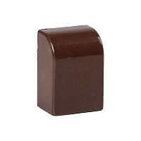 ecd-15-10x4 Заглушка 15х10 под темн. дерево Plast PROxima (уп.4шт) EKF 
