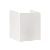 conw-40-40x4 Соединитель 40х40 бел. Plast PROxima (уп.4шт) EKF 