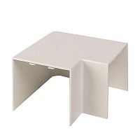 abw-60-60x4 Поворот на 90град. 60х60 бел. Plast PROxima (уп.4шт) EKF 