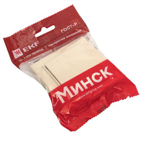 ERV10-028-20 Кнопка нажимная СП Минск 10А беж. EKF  фото 2