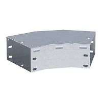 g4580400 Угол для лотка горизонтальный 45град. 400х80 EKF 