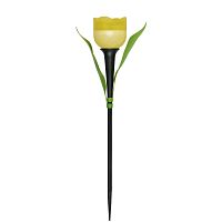 UL-00004277 Светильник садовый USL-C-452/PT305 "Желтый тюльпан" YELLOW TULIP IP44 солнечная батарея Uniel 