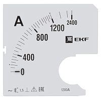 s-a961-1200 Шкала A961 1200/5А-1.5 PROxima EKF 