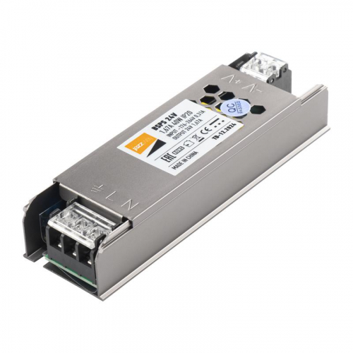 5018471 Блок питания для светодиодной ленты 40Вт 1.67А 24В IP20 BSPS метал. Pro JazzWay  фото 7