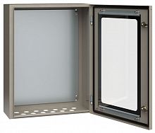 YKM11-03-54-1 Корпус ЩМП-3-0 650х500х220 IP54 У2 прозр. дверь метал. IEK 