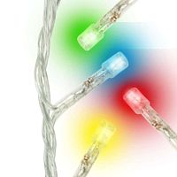 UL-00005273 Гирлянда светодиодная "Бахрома" ULD-B1805-048/DTA MULTI IP20 1.8м 48LED мультиколор с контроллером провод прозр. Uniel 