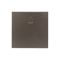 ESV10-L-026-60 Панель лицевая Валенсия для кнопки звонка 10А графит PROxima EKF 