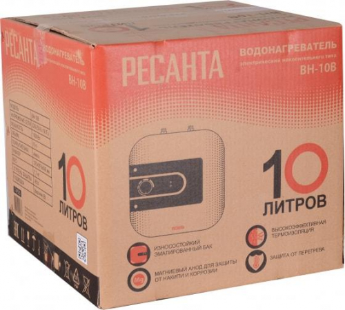 74/5/5 Водонагреватель накопительный ВН-10В Ресанта 