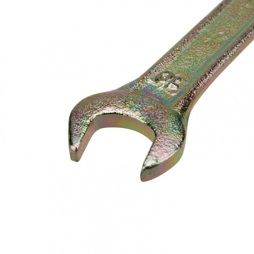 12-5823-2 Ключ рожковый 8х10мм желт. цинк Rexant  фото 4