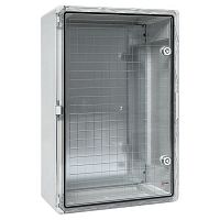 PBT65MP008 Бокс пластиковый с монтажной платой 600х400х200 IP65 прозр. дверь PROxima EKF 