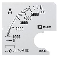 s-a961-5000 Шкала сменная для A961 5000/5А-1.5 PROxima EKF 