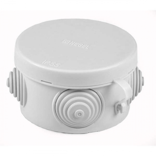 КР2601 Коробка распределительная ОП 65х40мм IP55 HEGEL 