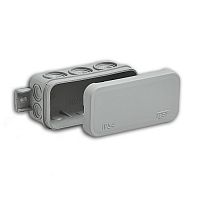 67091 Коробка распределительная ОП 43х80х35мм IP54 10 вводов сер. Ruvinil 
