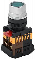 BBT10-ABLF-K06 Кнопка ABLF-22 d22мм 1НО+1НЗ 240В неон зел. GENERICA 