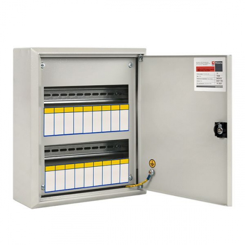 mb21-18n Щит ЩРН-18 (з) IP31 пласт. замок EKF 