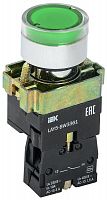 BBT50-BW-K06 Кнопка LAY5-BW3361 1НО с подсветкой зел. KARAT IEK 