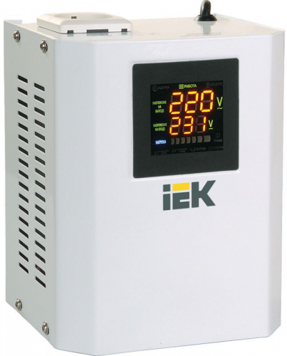 IVS24-1-00500 Стабилизатор напряжения Boiler 0.5кВА IEK 