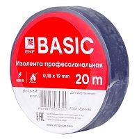 plc-iz-a-s Изолента класс А 0.18х19мм (рул.20м) син. EKF 