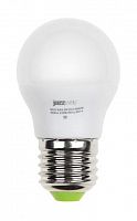 1036957A Лампа светодиодная PLED-ECO 5Вт G45 шар матовая 3000К тепл. бел. E27 400лм 230В 50Гц JazzWay 
