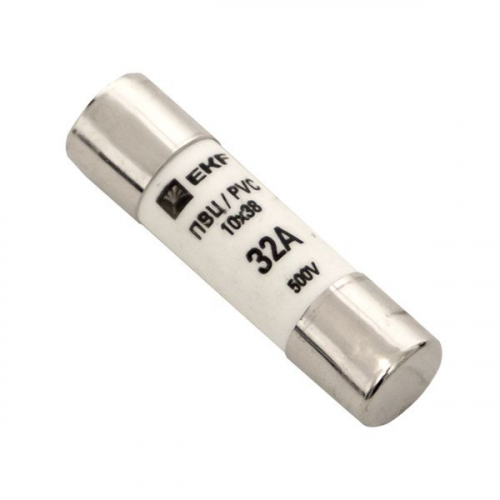 pvc-10x38-32 Вставка плавкая цилиндрическая ПВЦ 10х38 32А EKF 