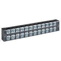 tb-4512 Терминал клеммный TB-4512 до 4.5кв.мм 45А 12 клеммных пар EKF 