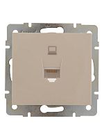 703-0388-139 Розетка компьютерная СП Rain RJ45 16А IP20 механизм крем. LEZARD 