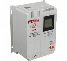 63/6/16 Стабилизатор напряжения АСН-5000 Н/1-Ц Lux 1ф 5кВт настен. IP20 Ресанта 