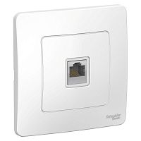 BLNIS045001 Розетка компьютерная 1-м СП Blanca RJ45 кат.5E бел. SE 