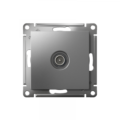 ATN000991 Розетка телевизионная оконечная TV AtlasDesign 1дБ механизм сталь SE  фото 2