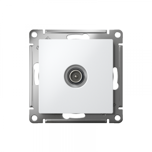 ATN000193 Розетка телевизионная TV AtlasDesign коннектор механизм бел. SE  фото 3