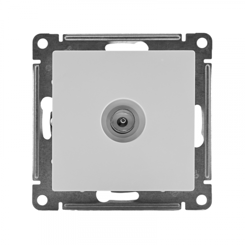 ATN000193 Розетка телевизионная TV AtlasDesign коннектор механизм бел. SE  фото 4